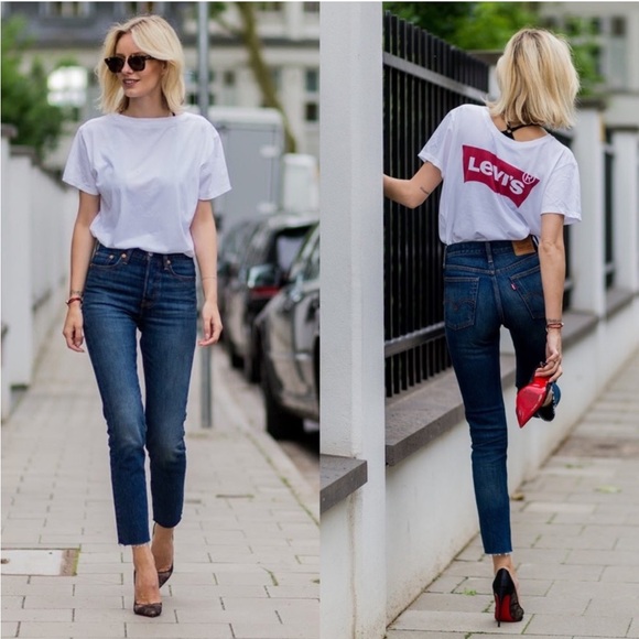 LEVI'S Demi Curve Skinny Jeans in Classic Tint - Picture 3 of 9